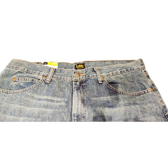 Lee Jeans Regular Fit Straight Leg Men's Size 38x29-Denim Jeans - Picture 2 of 6
